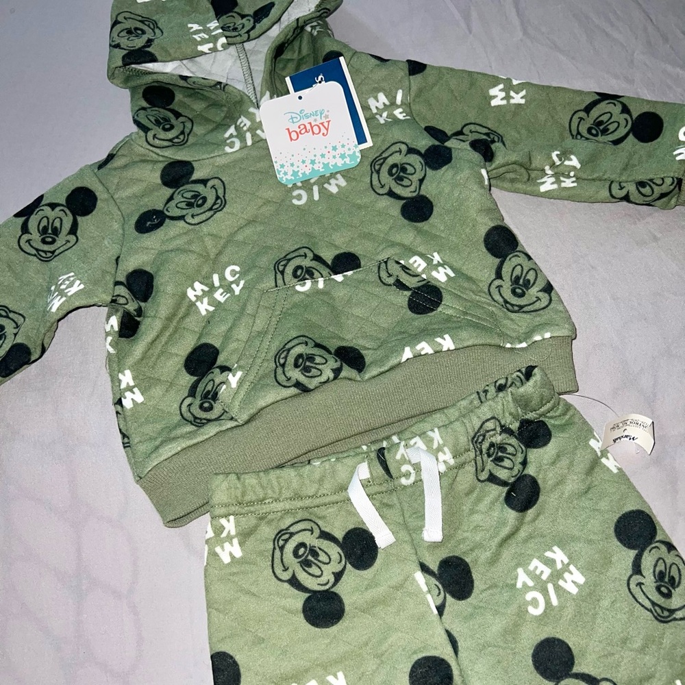 Kids Unisex Mickey Mouse Comfy Set💚